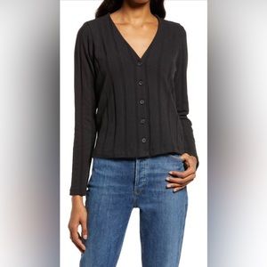 Madewell Ribbed Knit Cardigan